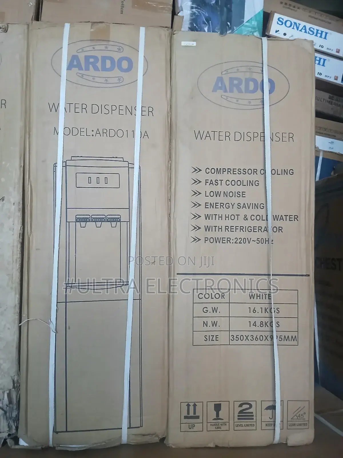 Ardo Water Dispensers, Compressor Cooling, Fast Cooling
