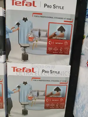 Garment Steamer Tefal Pro Style It3480e1 Upright in Black.