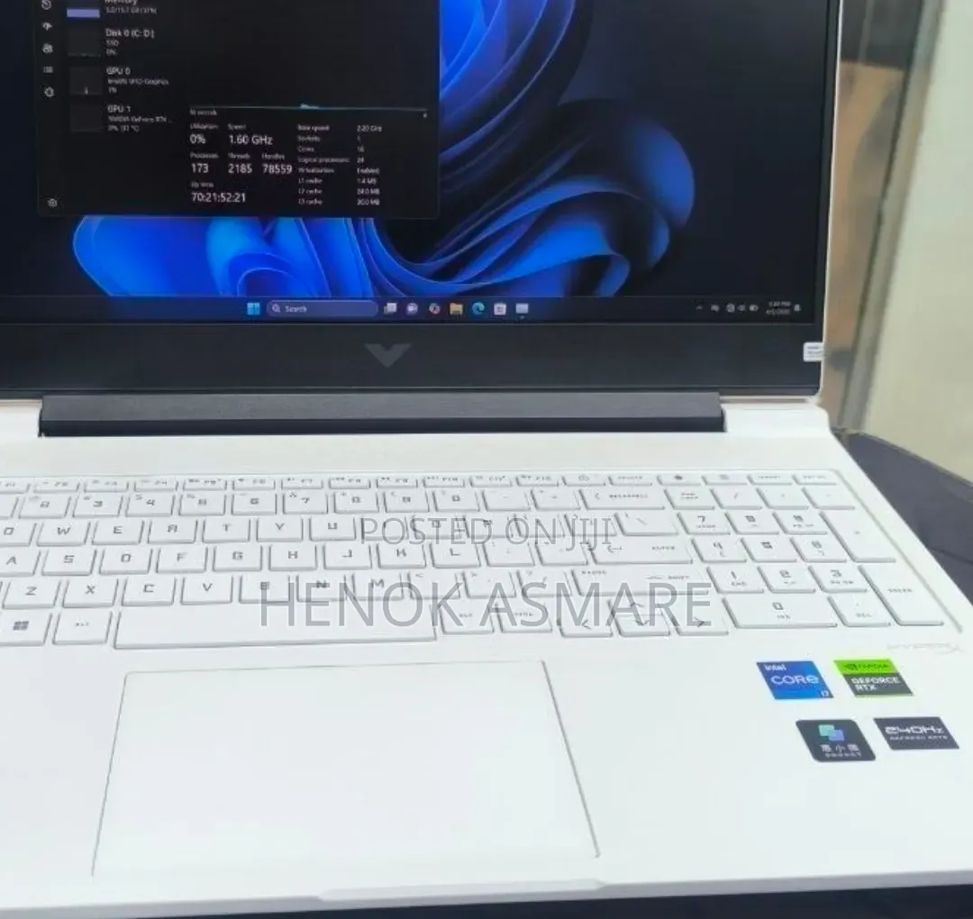 New Laptop HP Victus 16 16GB Intel Core i7 SSD 1T