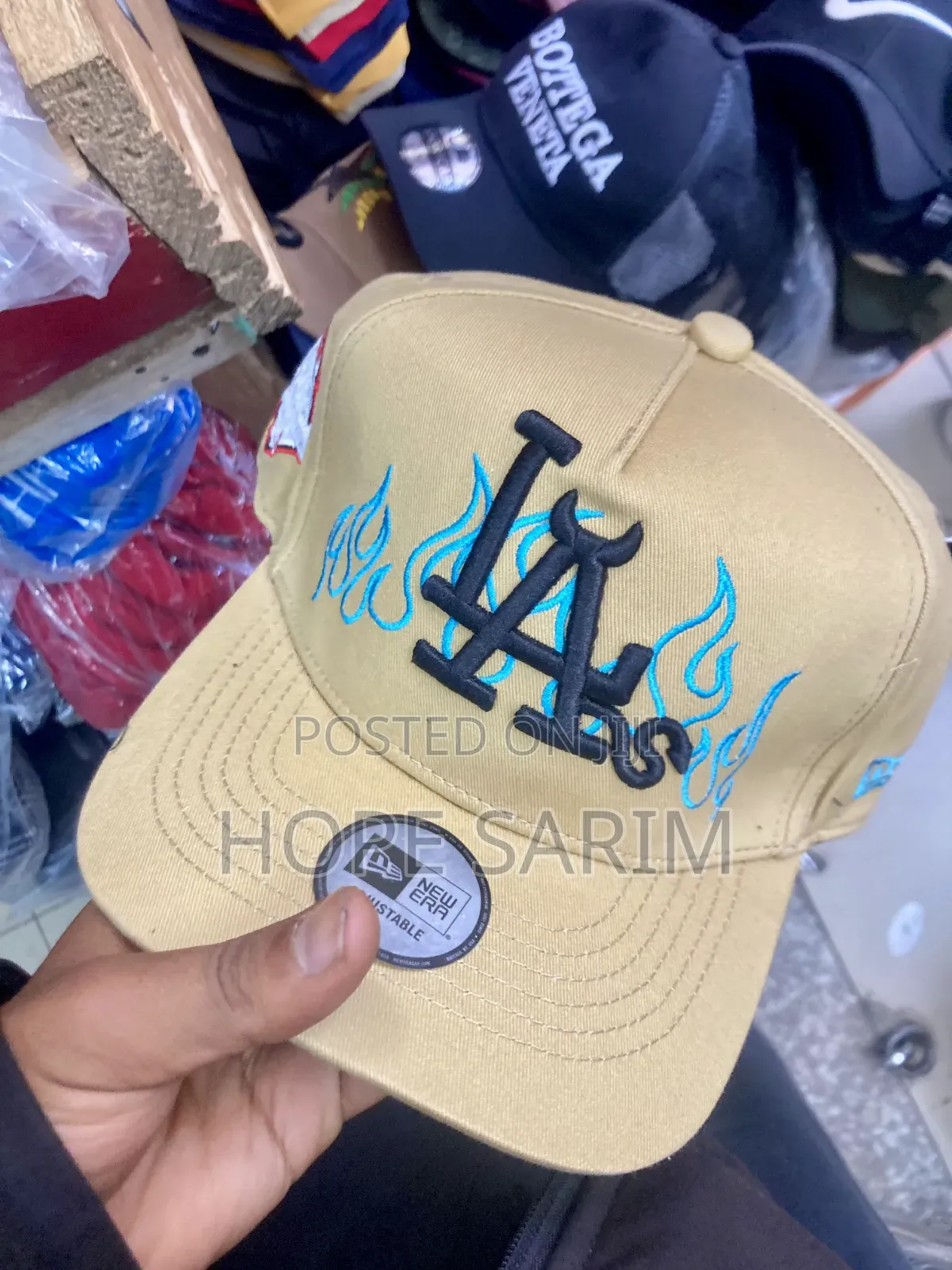 New Era La Dodgers Blue Flame Edition Snapback -
