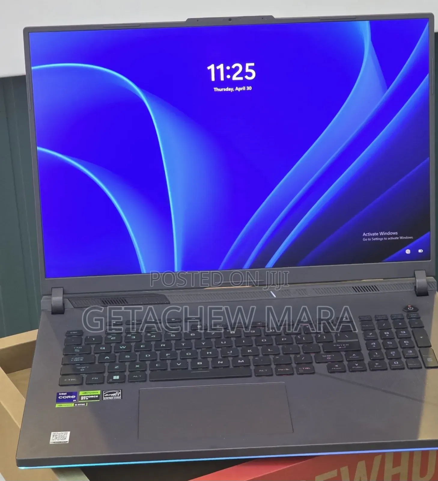 New Laptop Asus ROG Strix G16 G614 16GB Intel Core i9 SSD 1T