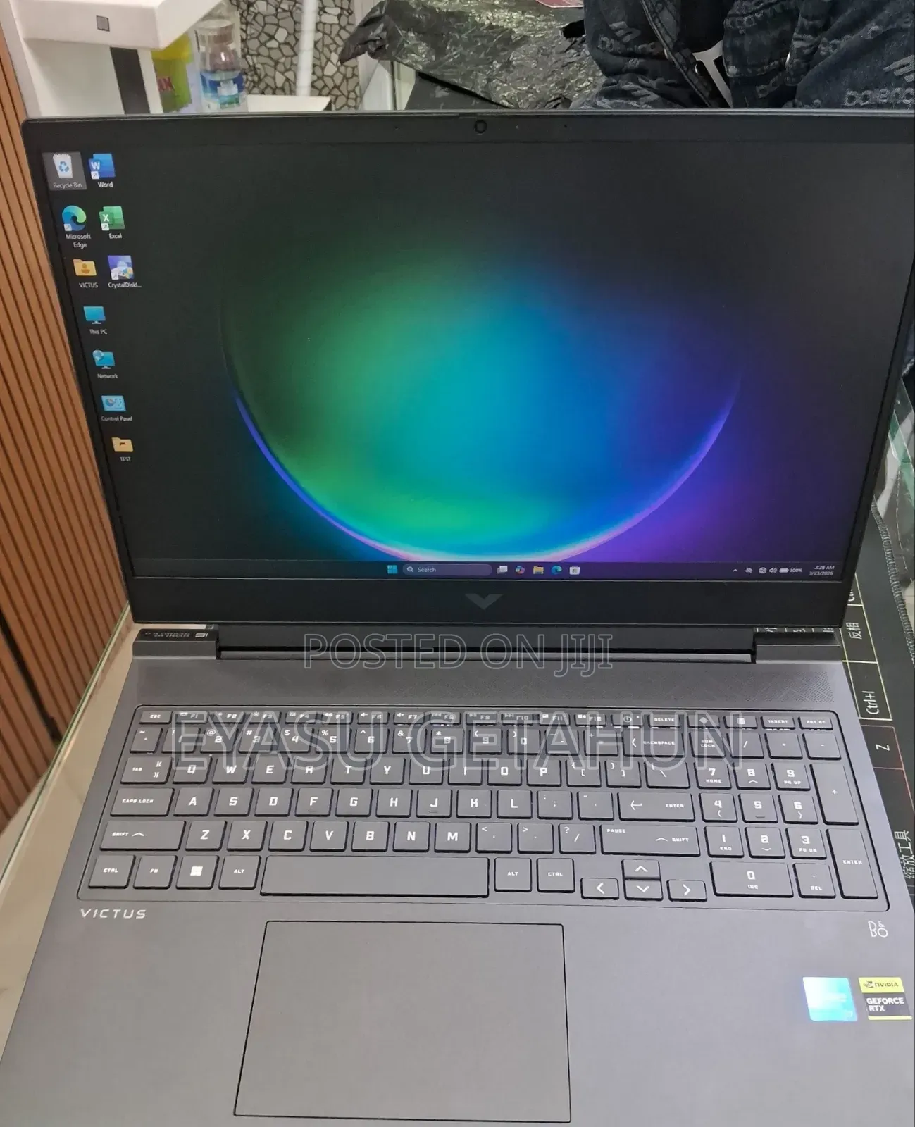 New Laptop HP Victus 16 16GB Intel Core i7 SSD 1T