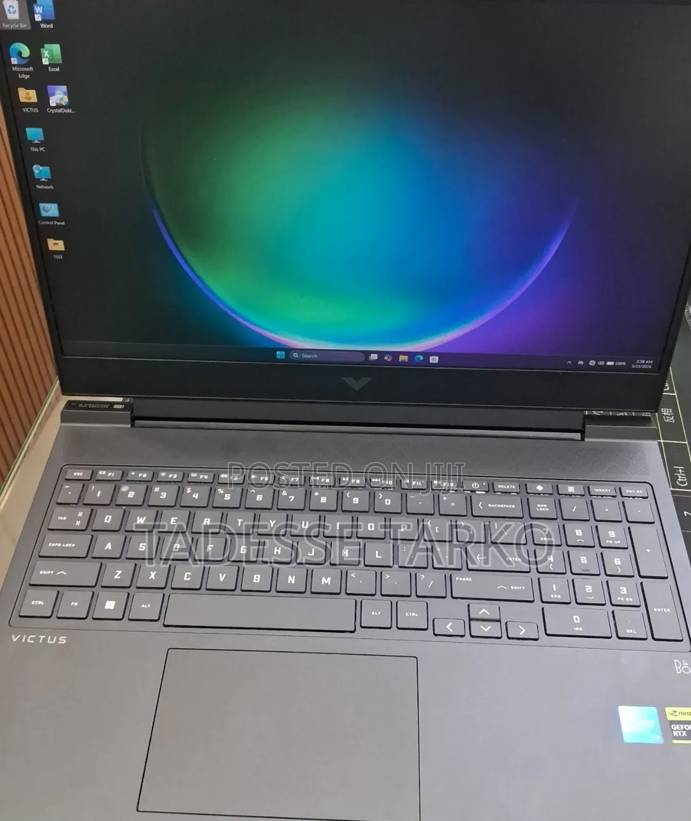 New Laptop HP Victus 15 16GB Intel Core i7 SSD 1T