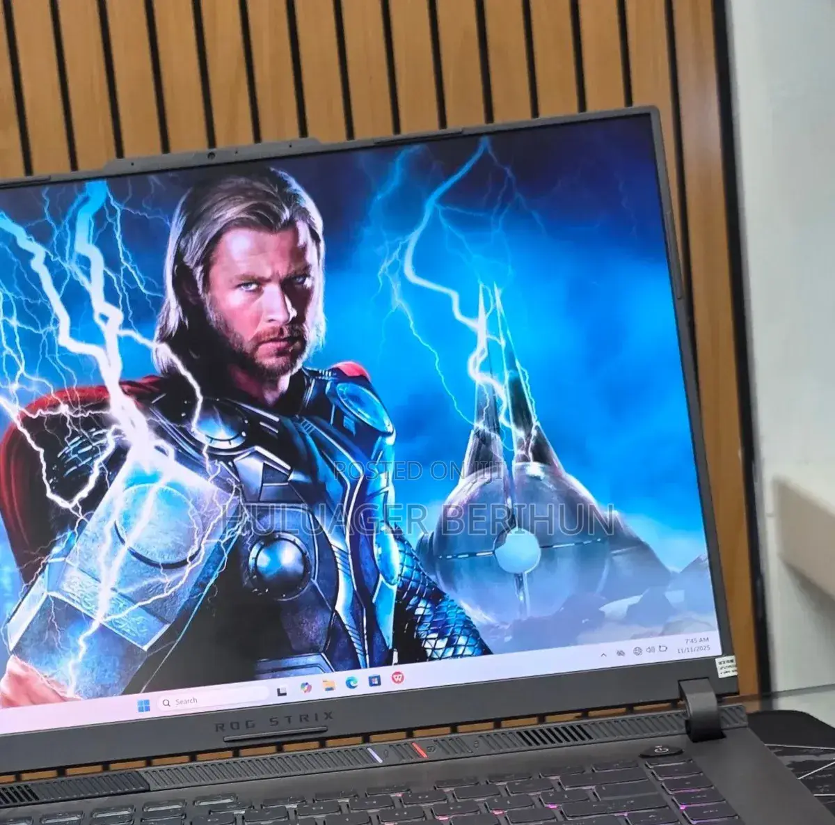 New Laptop Asus ROG Strix G15 16GB Intel Core i9 SSD 1T