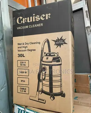Cruiser Brand Wet and Dry Industrial Vacuum Cleaner.