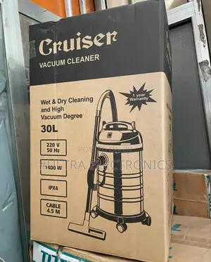 Cruiser Brand Wet and Dry Industrial Vacuum Cleaner.