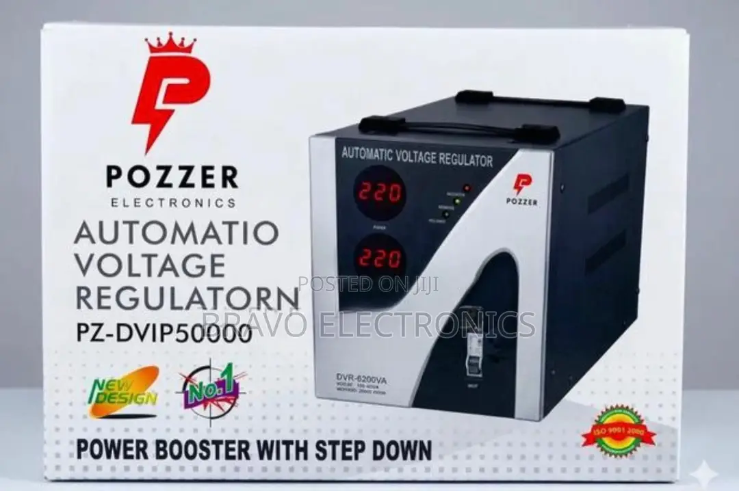 Pozzer Stabilizer Automatic Voltage Regulator 5000w
