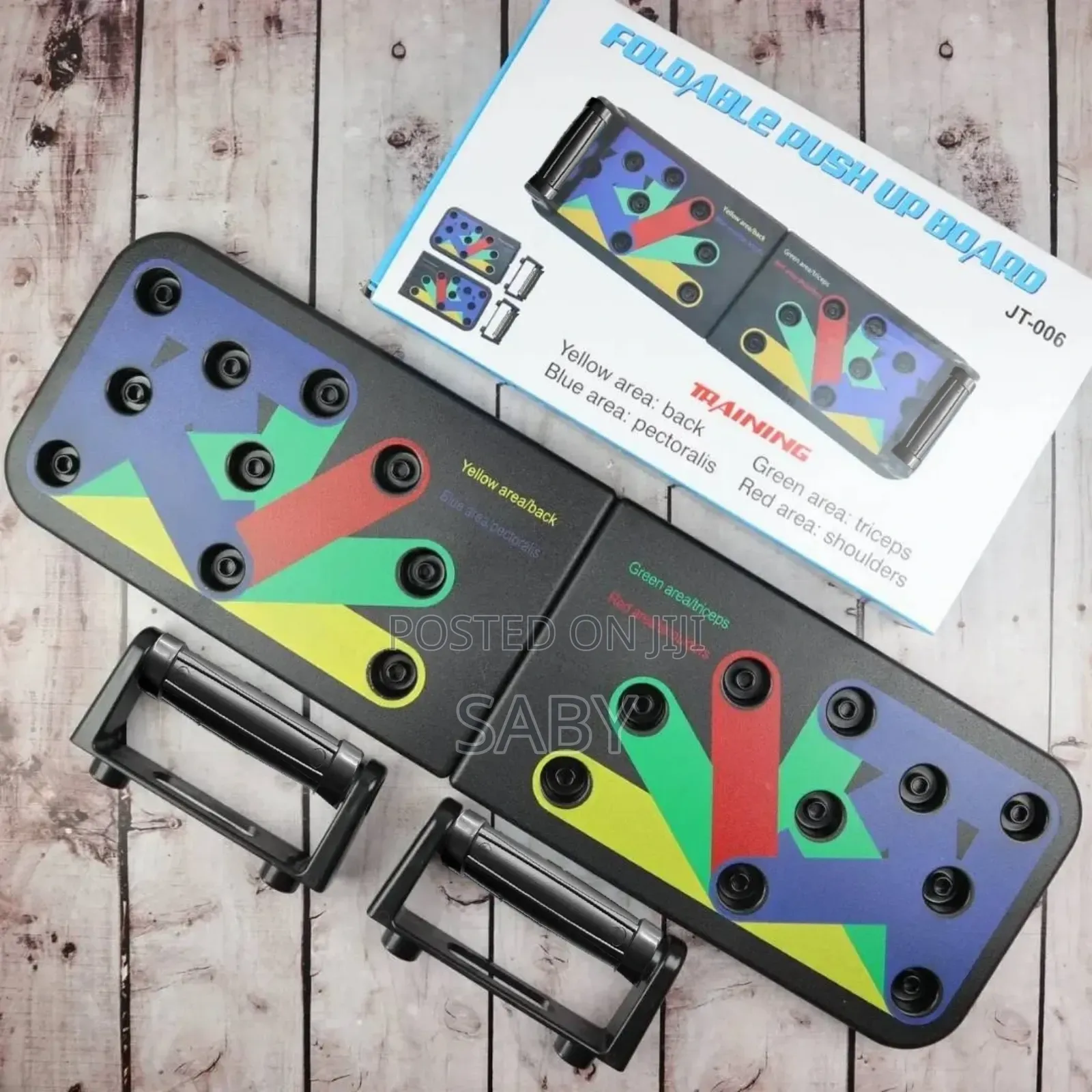 Foldable Multifunctional Push-Up Board