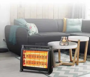 Room Heater Kumtel Lx-2832 Quartz Electric in Black