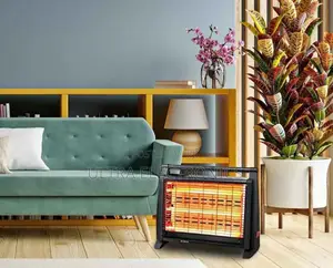 Room Heater Kumtel Lx-2832 Quartz Electric in Black