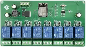 Esp8266 Wifi 8 Channel Relay Module Esp-12f