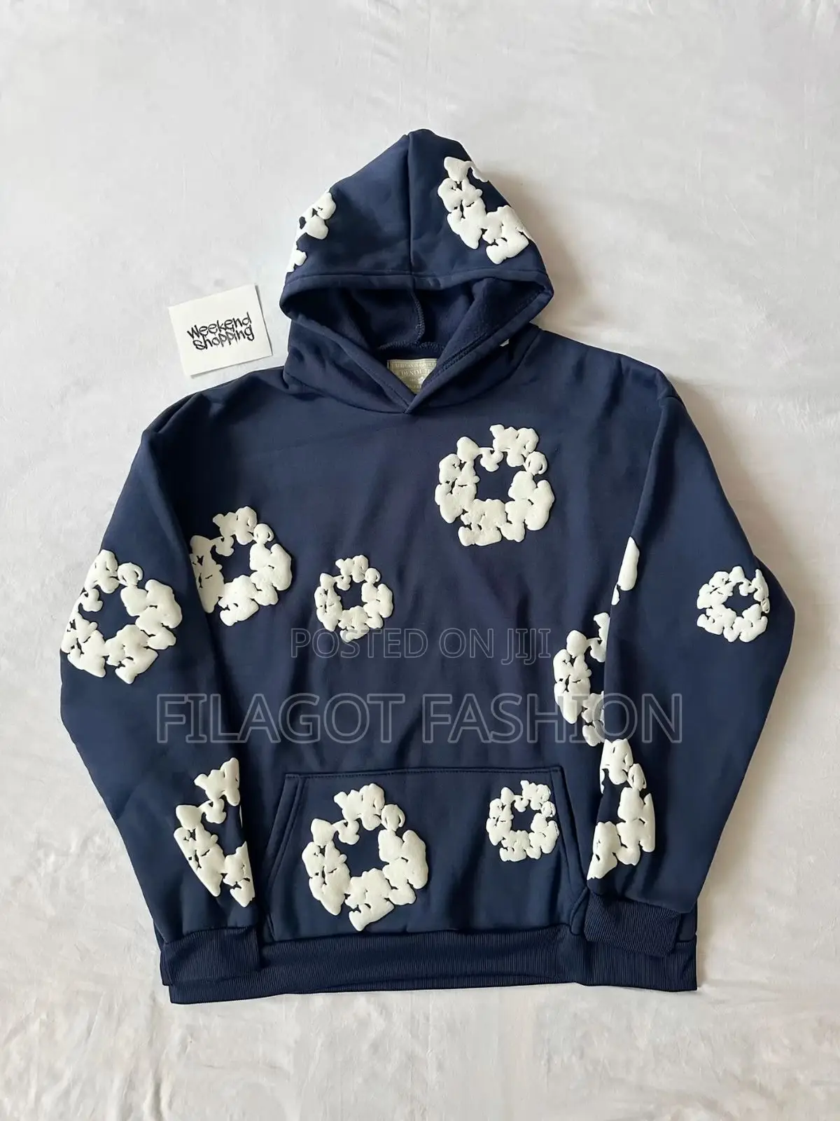 Denim Trees Hoodie