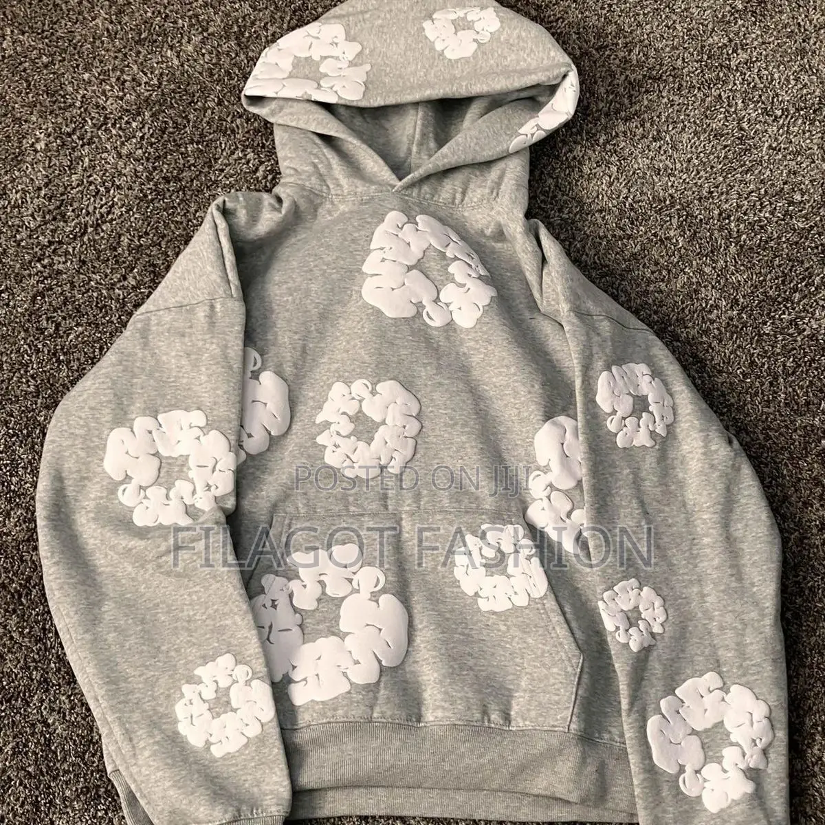 Denim Trees Hoodie