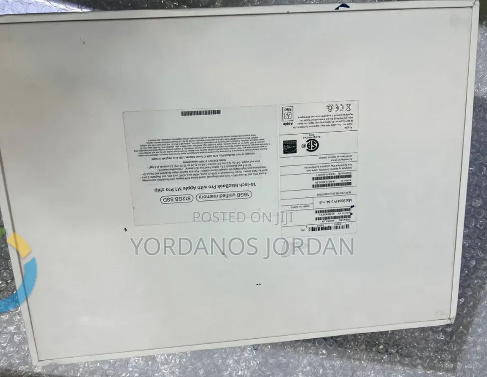 New Laptop Apple MacBook Pro M1 16GB Apple M1 Pro SSD 512GB