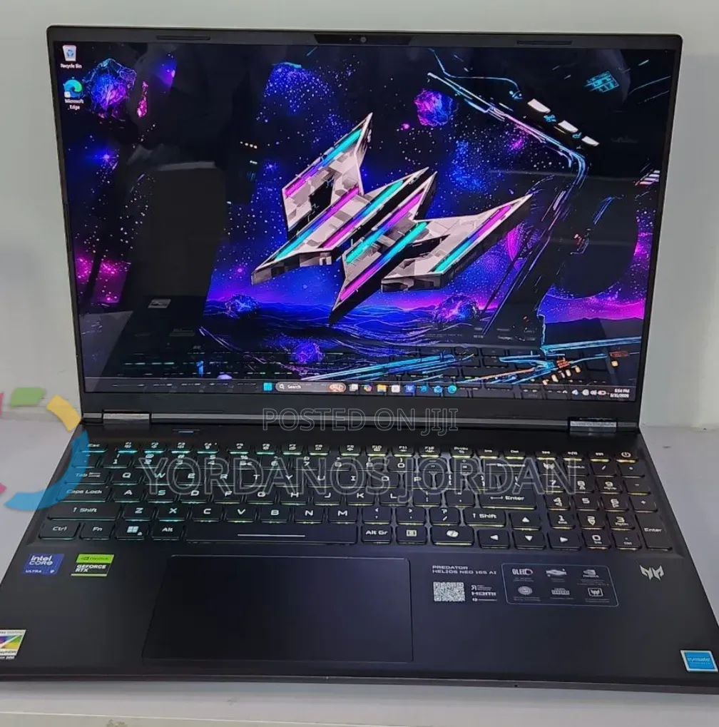 New Laptop Acer Predator Helios Neo 16 32GB Intel Core Ultra 9 SSD 1T