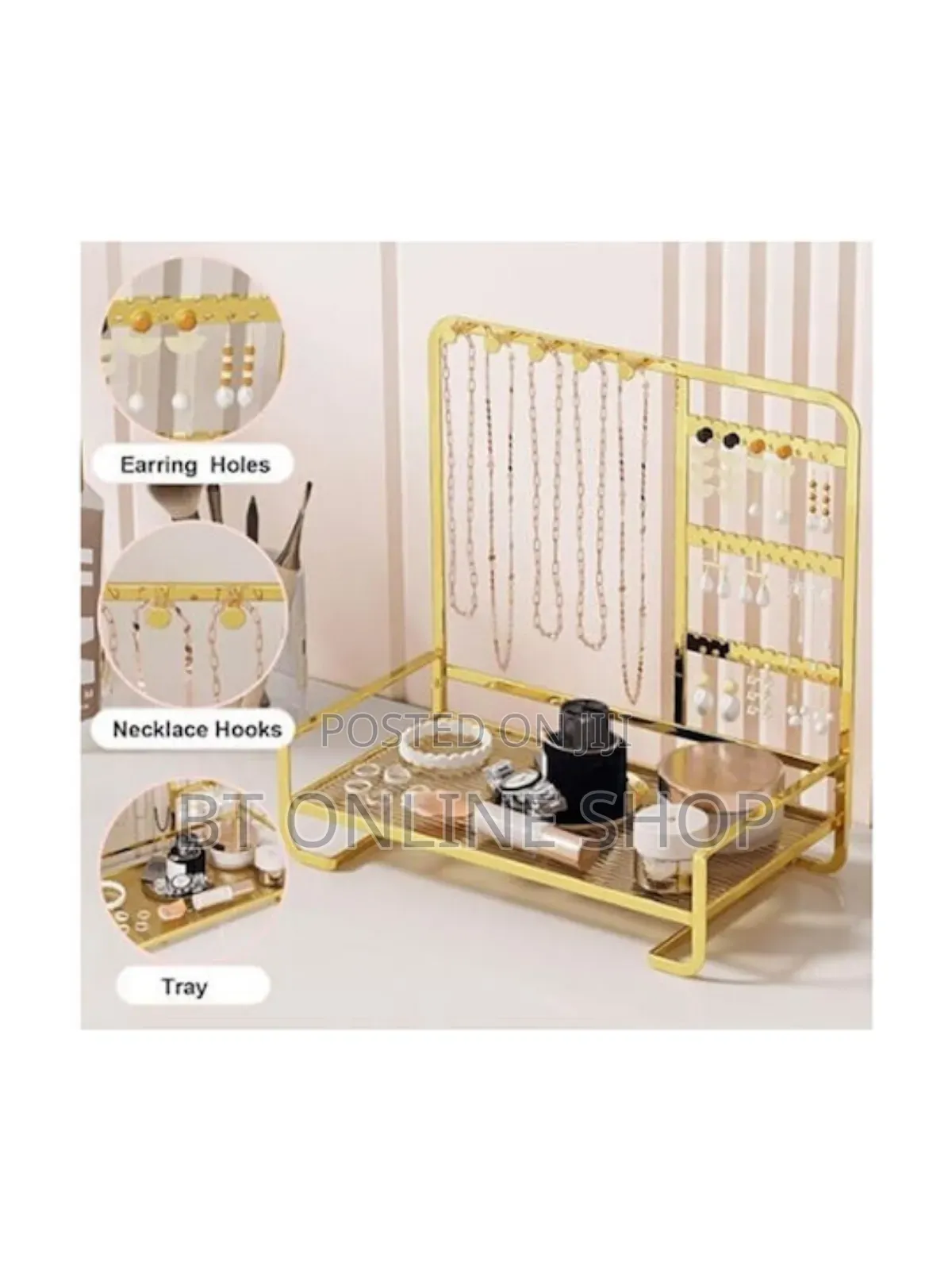 Jewelry and Cosmetics Organizing Rack