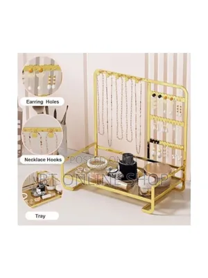Jewelry and Cosmetics Organizing Rack