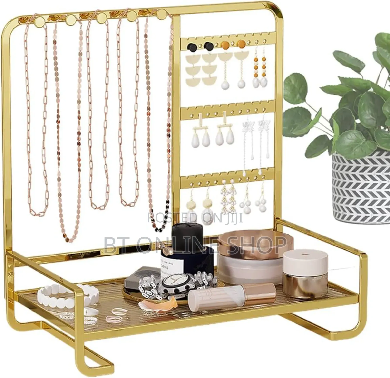 Jewelry and Cosmetics Organizing Rack