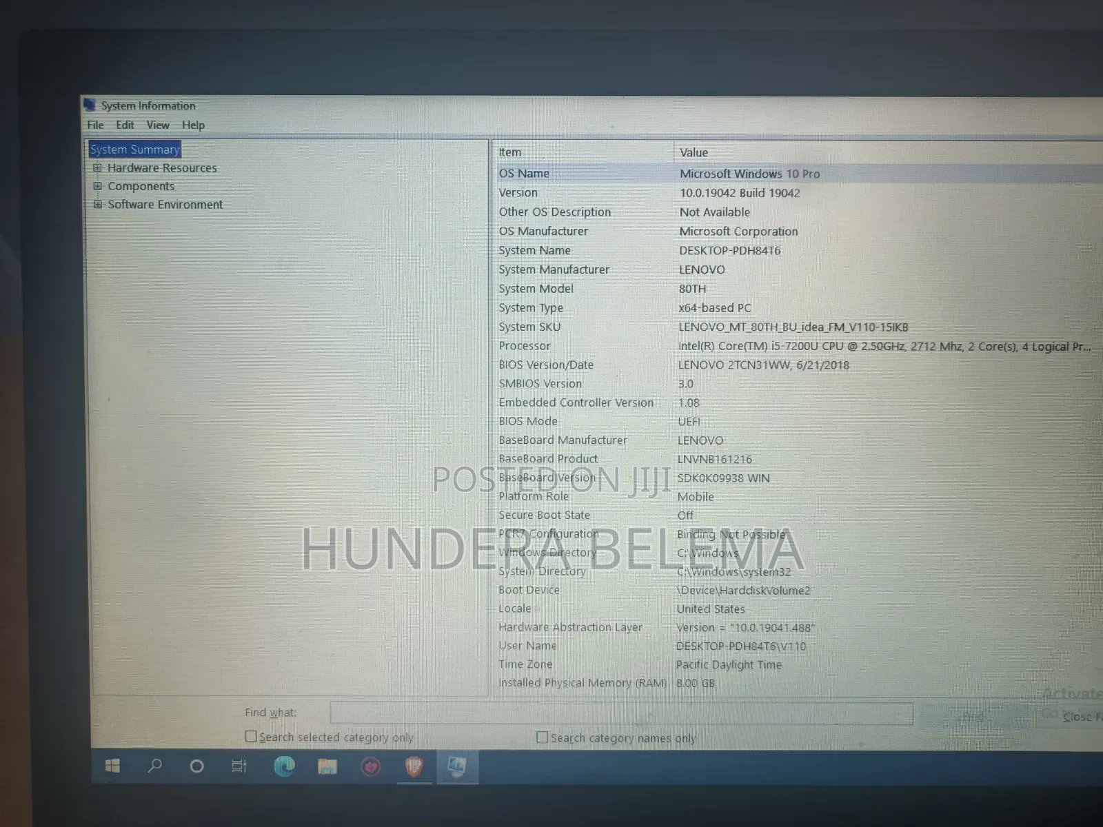New Laptop Lenovo V110 8GB Intel Core i5 SSD 256GB