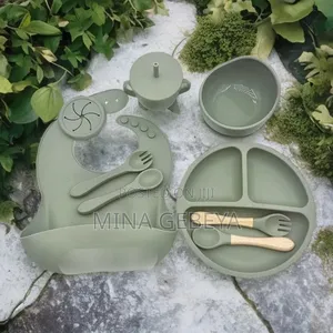 Cottonbebe Silicone Baby Feeding Set of 6,