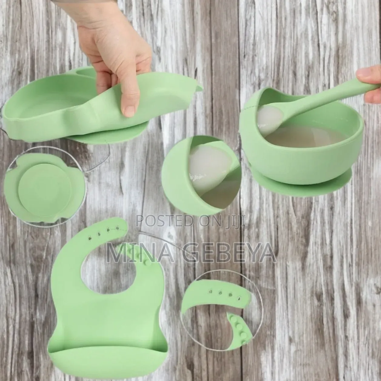 Cottonbebe Silicone Baby Feeding Set of 6,