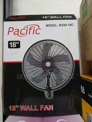 Fan Pacific Bs50-18c 18" Wall Fan With a 5-Wing Blade Design
