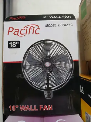 Fan Pacific Bs50-18c 18" Wall Fan With a 5-Wing Blade Design