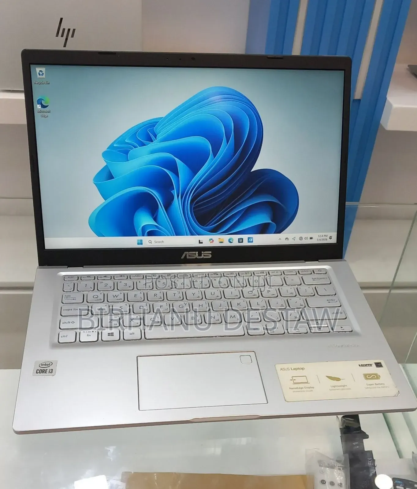 New Laptop Asus 8GB Intel Core i3 SSD 512GB