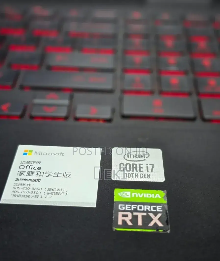 New Laptop HP Omen 15 16GB Intel Core i7 SSD 512GB