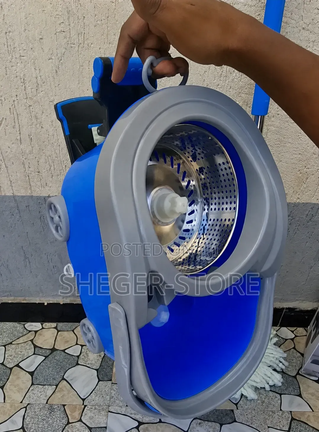 Branf New High Quality Dual Drive Spin Mop 360°