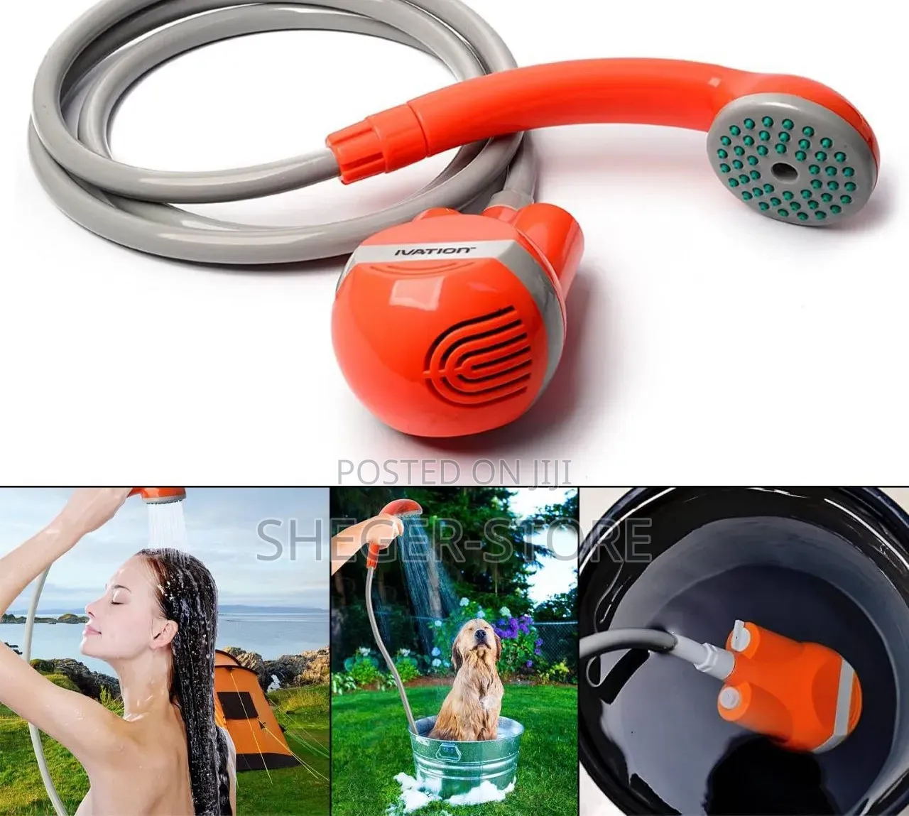 Brand New Portable Shower ተንቀሳቃሽ ሻወር አዲስ ሞዴል 2026