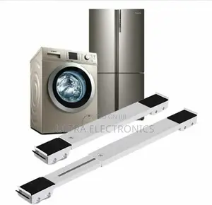 Adjustable Mobile Roller Base for Appliances Such as Washing Machine