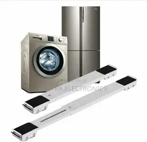 Adjustable Mobile Roller Base for Appliances Such as Washing Machine