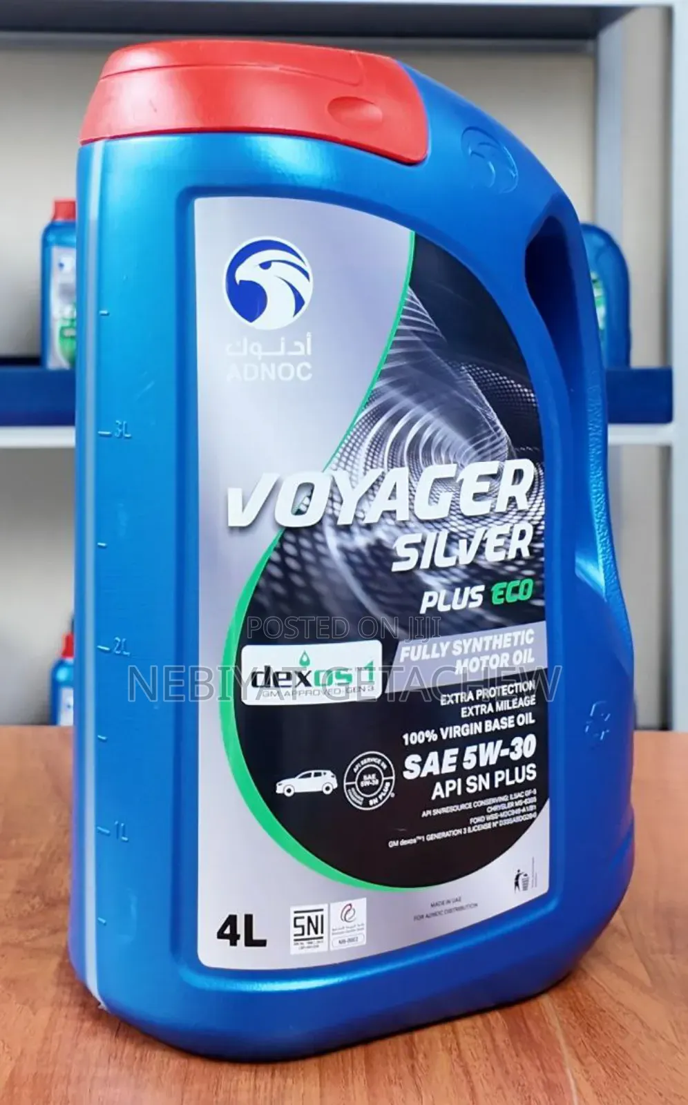 5w30 Adnoc Silver Plus Eco 4l Syntyetic
