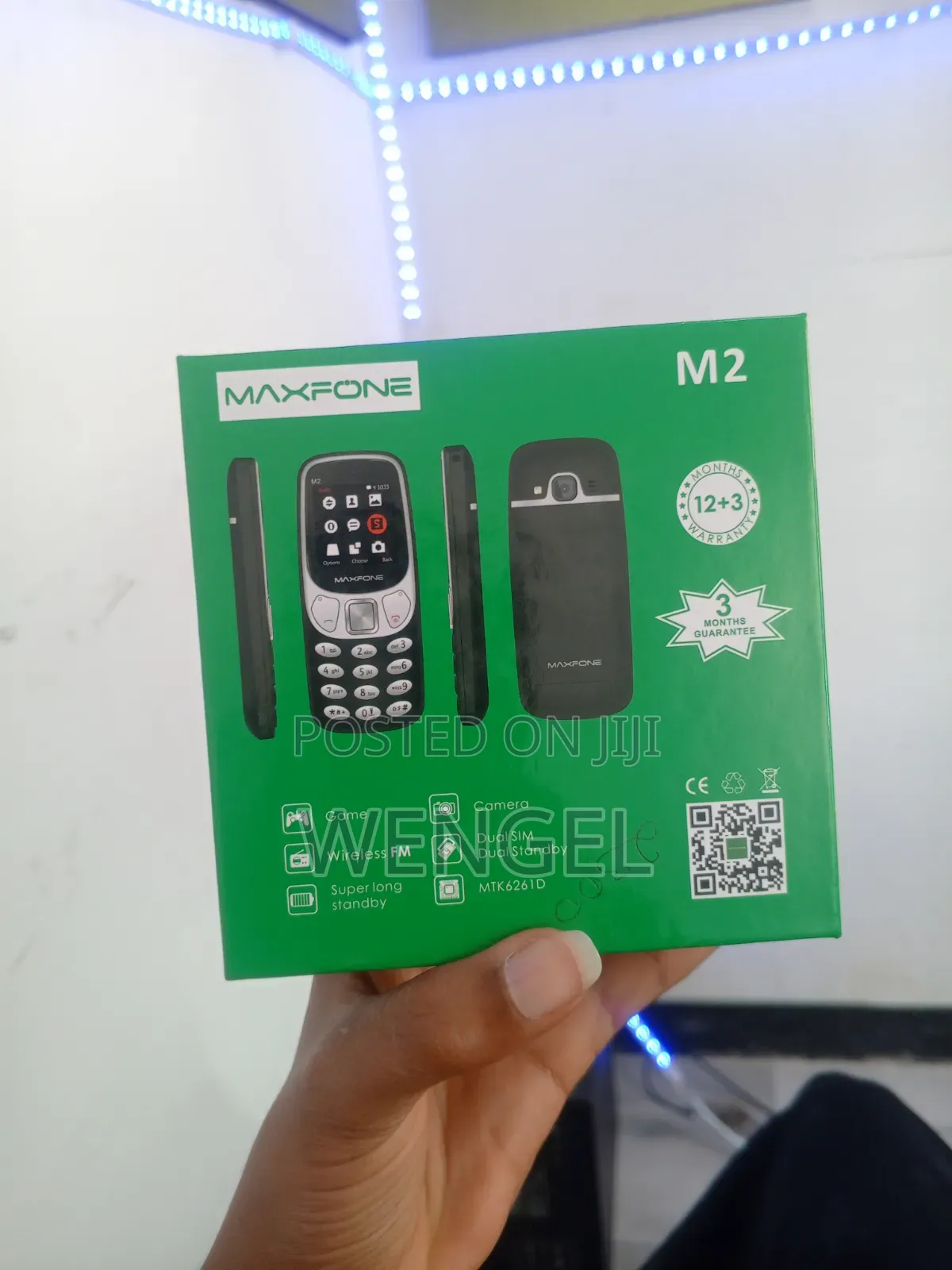 New Maxfone M28 Black
