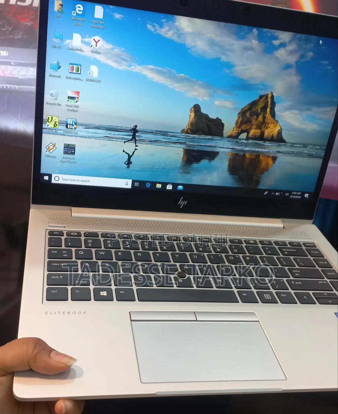 New Laptop HP EliteBook 840 G5 16GB Intel Core i5 SSD 512GB
