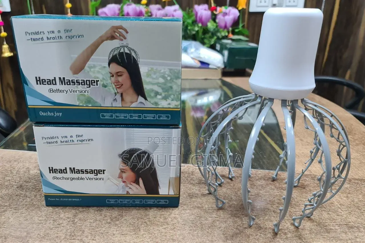 Stress Relief Relax Amplin Electric Scalp Headbvibration Massage