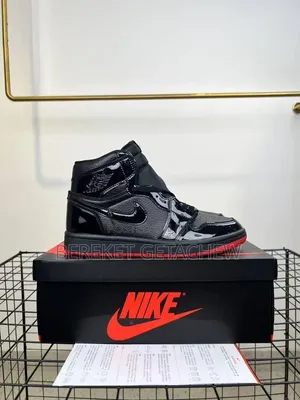 Black Air Jordan 1 High