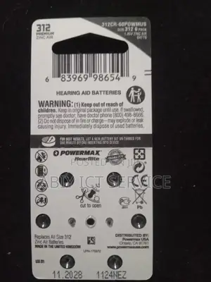 Hearing Aid Batteries