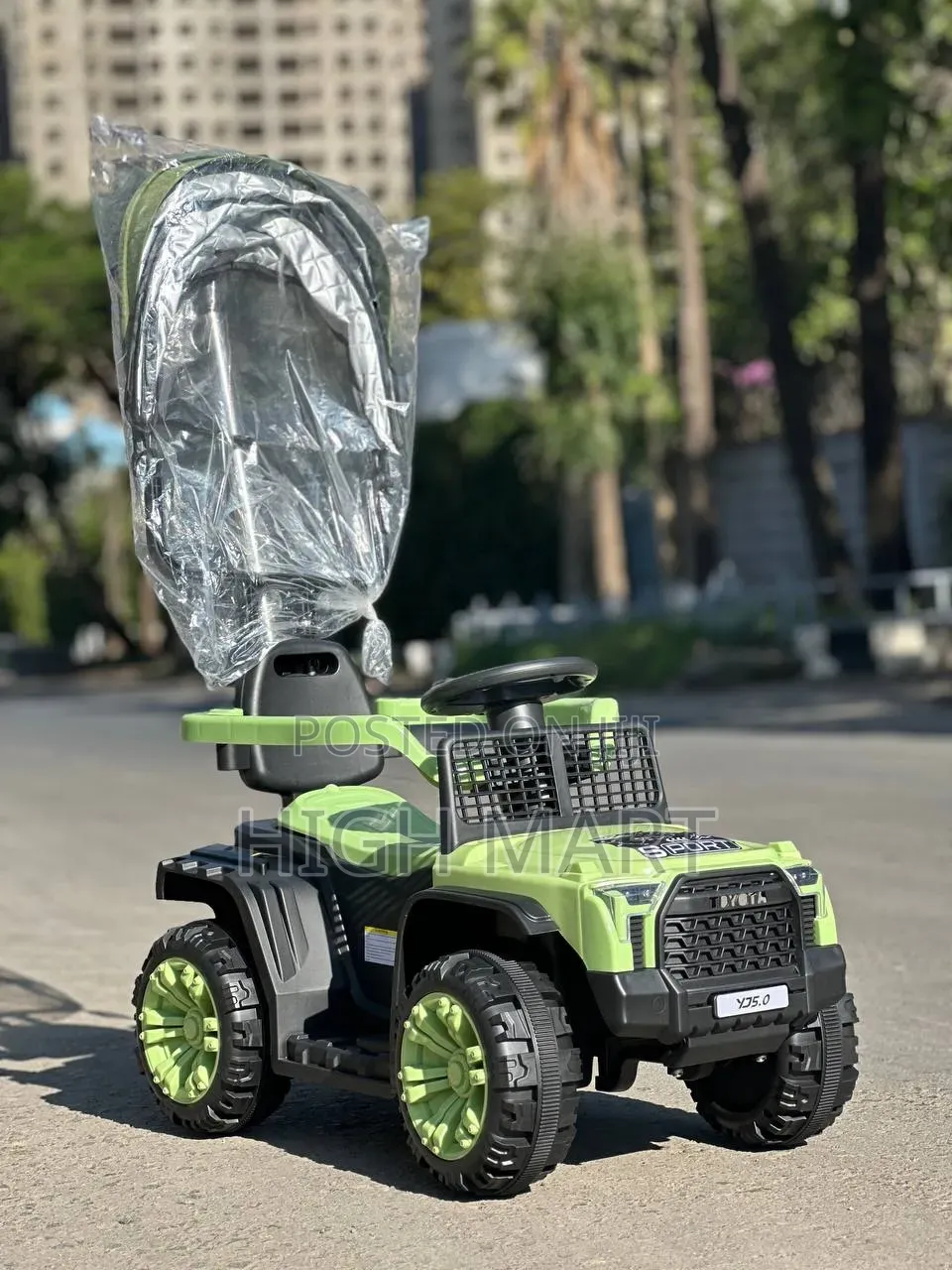 New Pushable Children Car