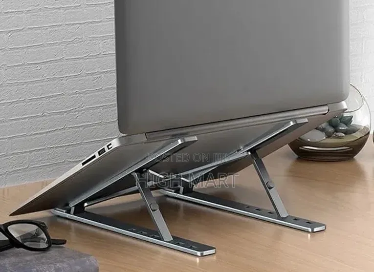 Foldable Height Adjustable Metal Frame Laptop Stand