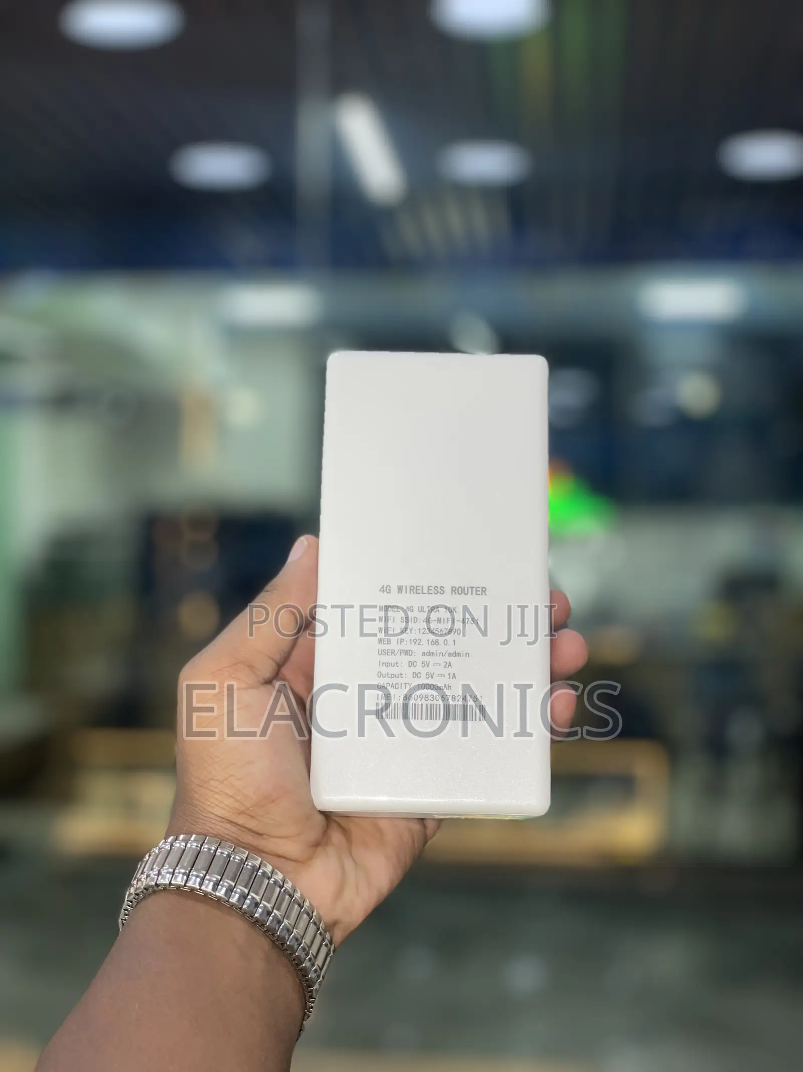 Stellar 10,000mah 4g Pocket Wifi | Router Power Bank
