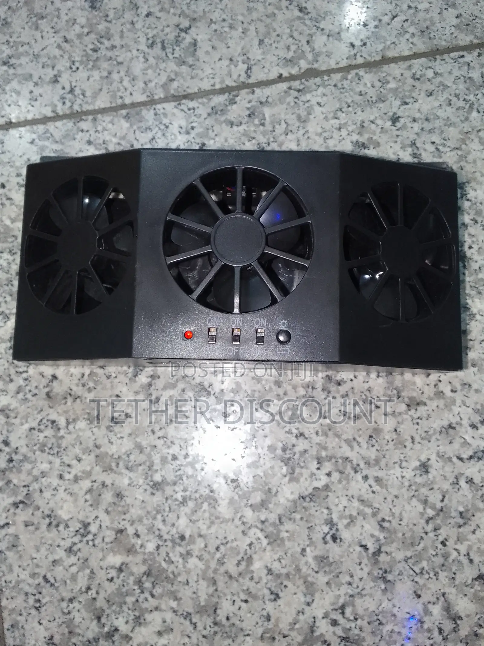 Solar-Powered Car Ventilation Fans
