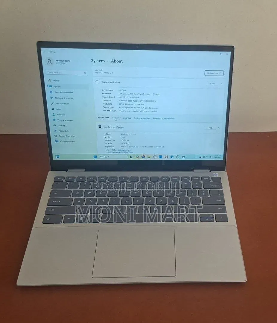 Laptop Dell Inspiron 14 16GB Intel Core i7 SSD 500GB