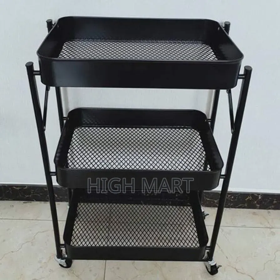 3 Tier Rolling Cart Organizer