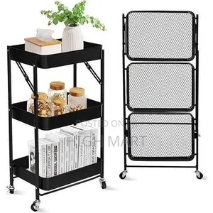 3 Tier Rolling Cart Organizer
