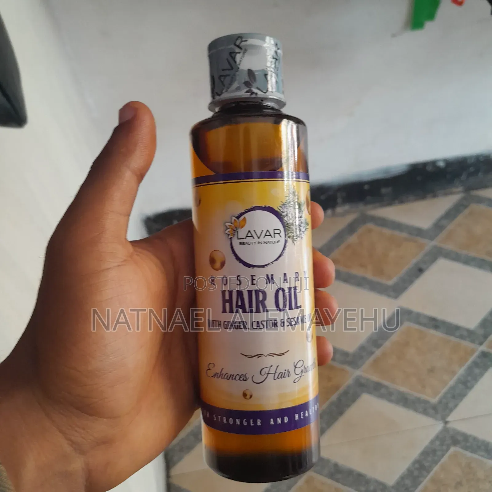 Lavar Rosemary Hair Oil.