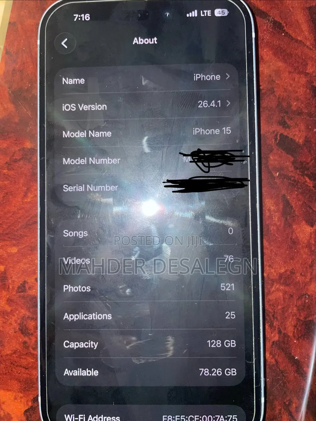 Apple iPhone 15 128 GB White