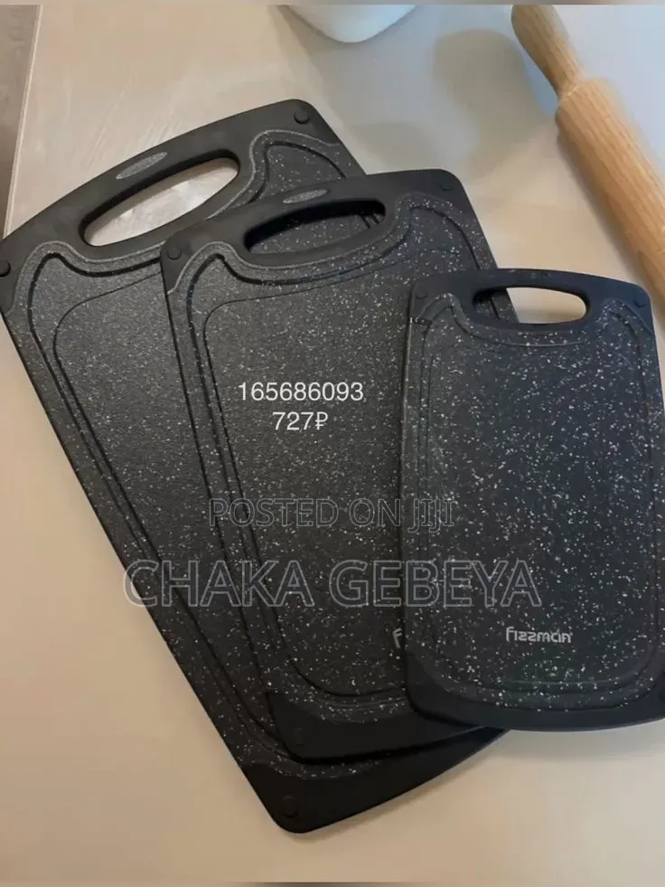 የማይሰበር የመቁረጫ ሰሌዳ ስብስብ - 3 Sizes, 2 Color Options, Easy Clean