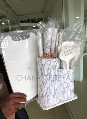 Complete Kitchen Tool Set-Spatulas,Measuring Spoons,Knives,Scissors,